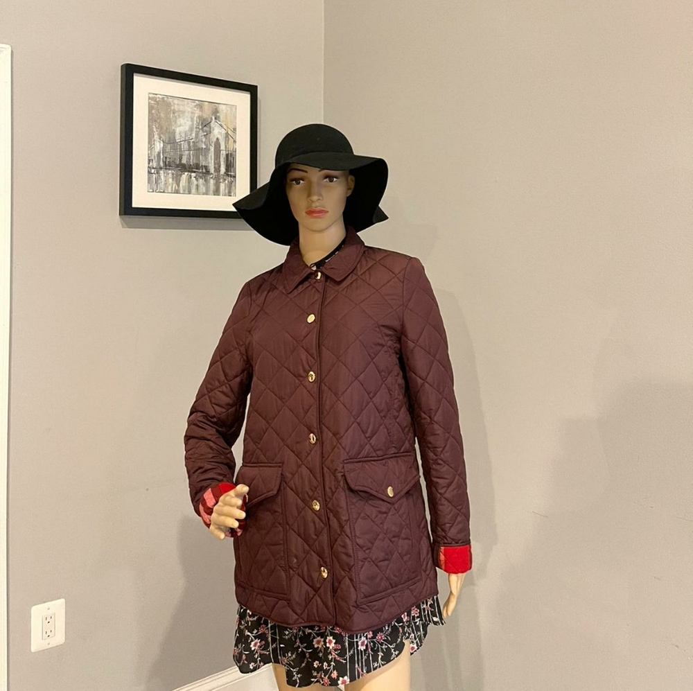 Burberry quilted jacket